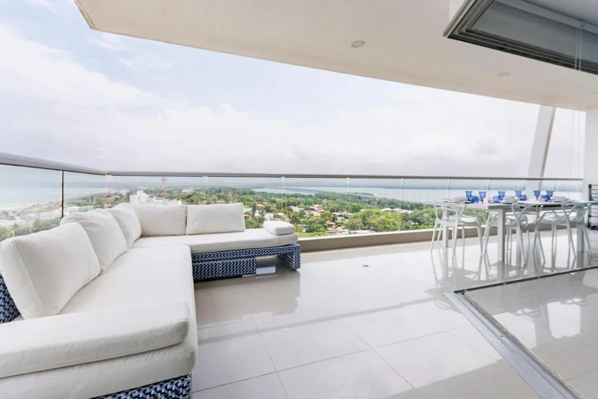 Apartment Facing The Sea With A Panoramic View Cartagena