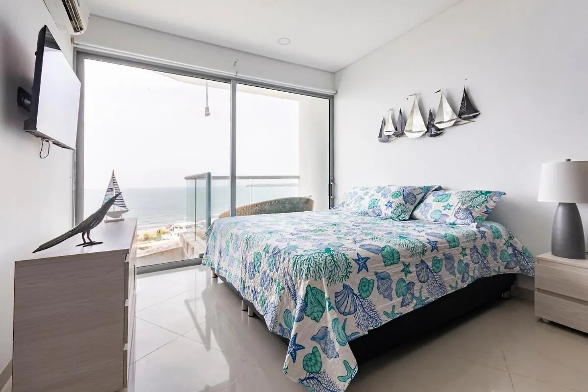 Apartment Facing The Sea With A Panoramic View Cartagena