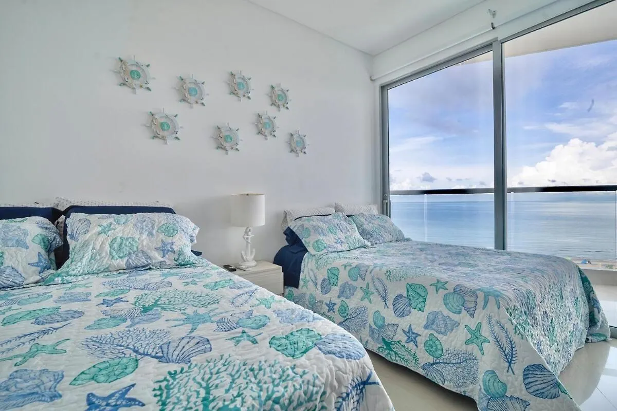 Apartment Facing The Sea With A Panoramic View Cartagena Colombia