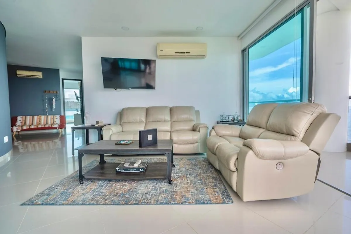 Apartment Facing The Sea With A Panoramic View Cartagena
